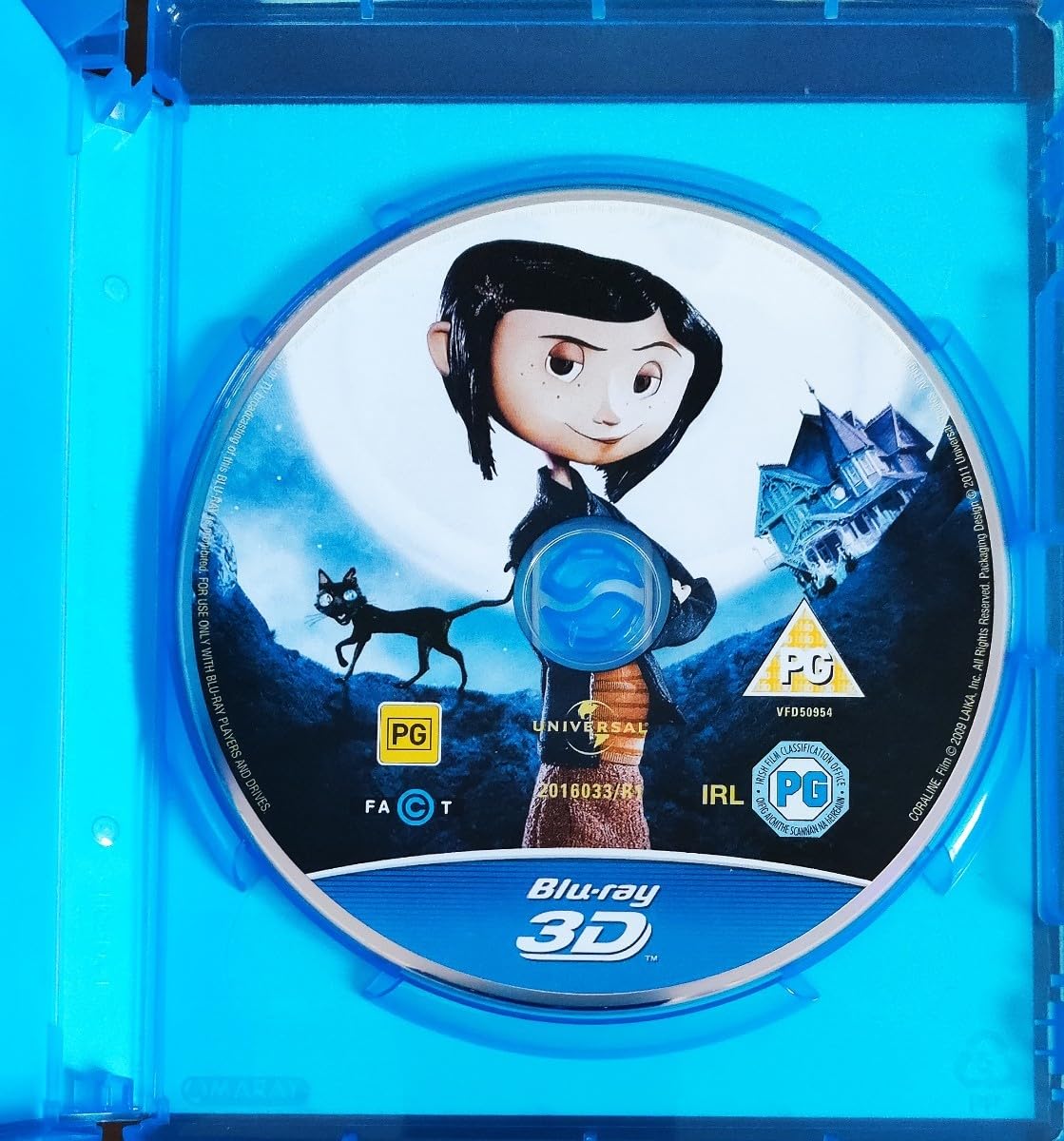 Amazon.co.jp: 日本未発売 コララインとボタンの魔女 3D ブルーレイ